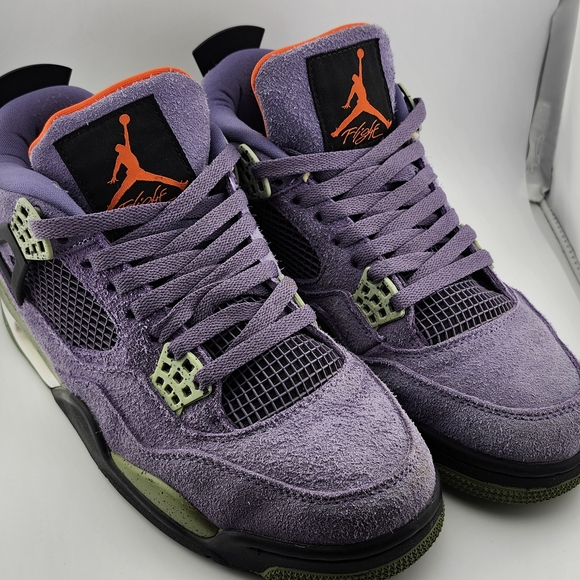 Jordan Shoes - Jordan Athletic Shoes in Purple and Green